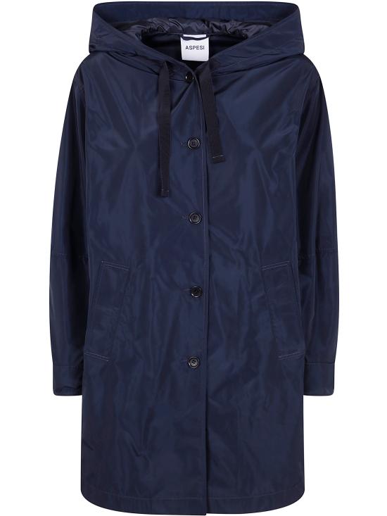 25SS 아스페시 코트 NN556 P008 01099 BLACK NAVY