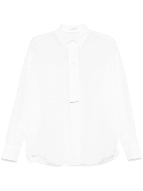 25SS 브루넬로 쿠치넬리 셔츠 MH911RA905 C100 WHITE