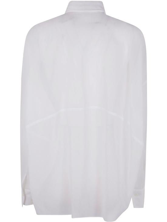 25SS 브루넬로 쿠치넬리 셔츠 MH911RA905 C100 WHITE - BRUNELLO CUCINELLI