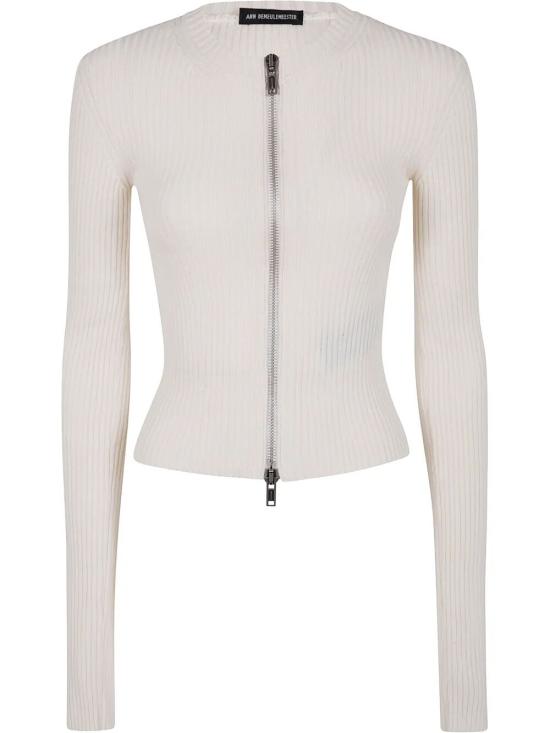 25SS 앤 드뮐미스터 가디건 2510 W KN23 KN055 002 002 NATURAL WHITE - ANN DEMEULEMEESTER