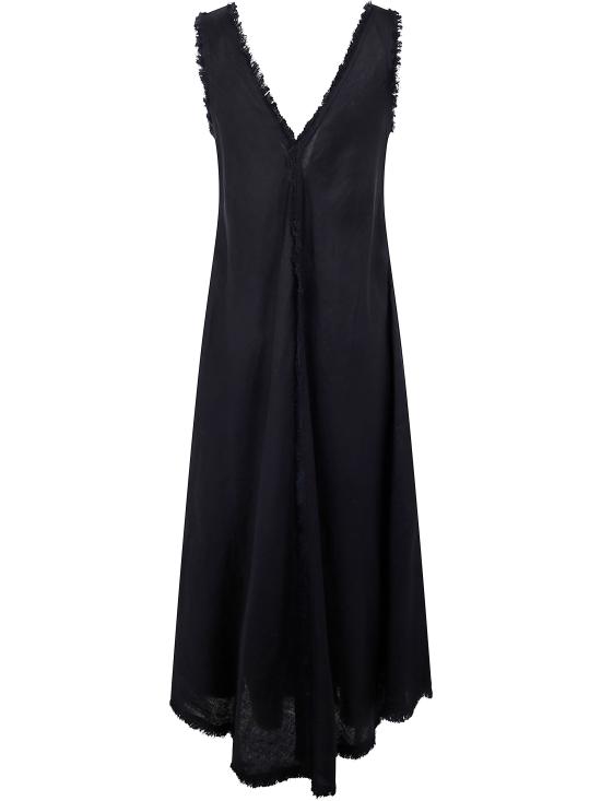 25SS 파로쉬 롱 원피스 D722502 BEACH25 013 BLACK - PAROSH