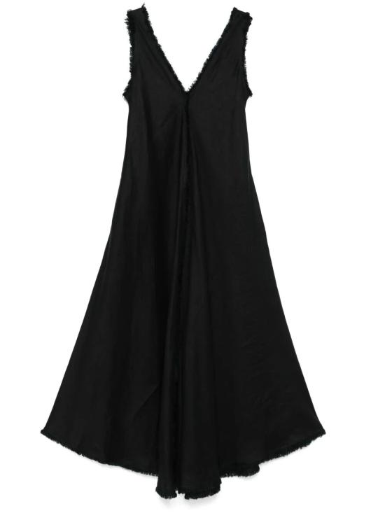 25SS 파로쉬 롱 원피스 D722502 BEACH25 013 BLACK - PAROSH