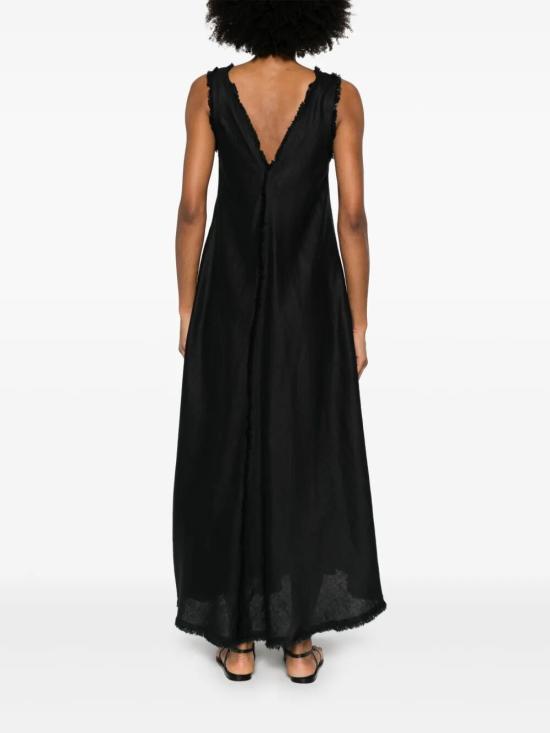 25SS 파로쉬 롱 원피스 D722502 BEACH25 013 BLACK - PAROSH