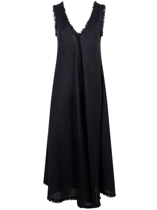 25SS 파로쉬 롱 원피스 D722502 BEACH25 013 BLACK