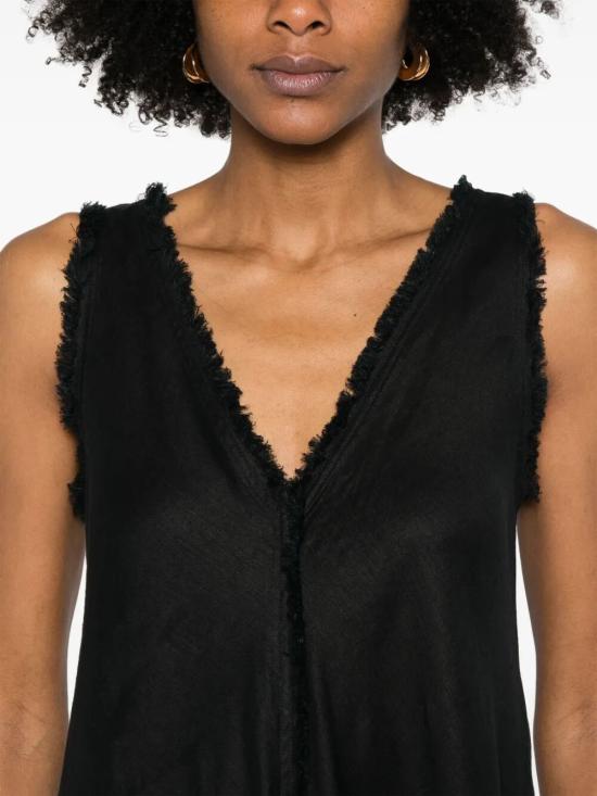 25SS 파로쉬 롱 원피스 D722502 BEACH25 013 BLACK - PAROSH