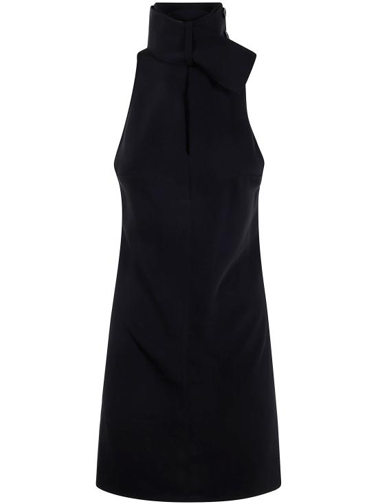  쿠레쥬 롱 원피스 125CRO576PL0147 9999 BLACK - COURREGES
