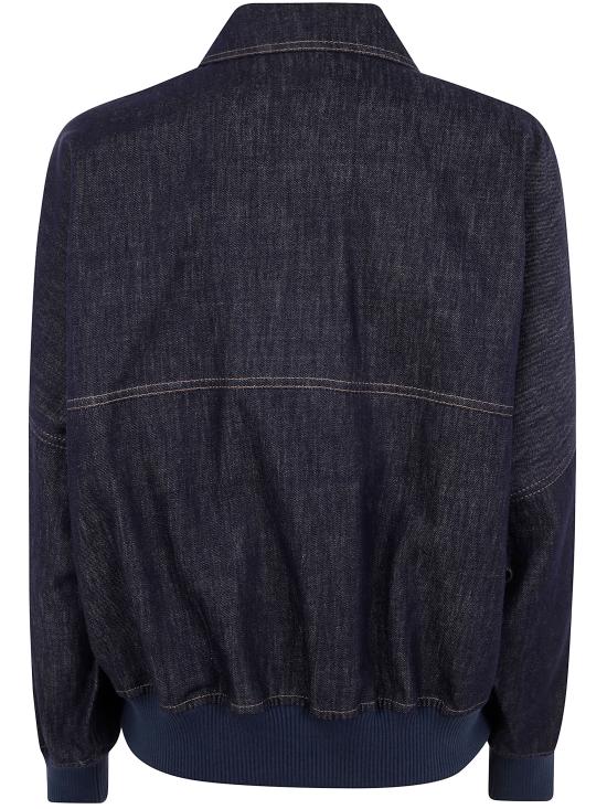 25SS 브루넬로 쿠치넬리 자켓 MB1257470 C001 DENIM - BRUNELLO CUCINELLI
