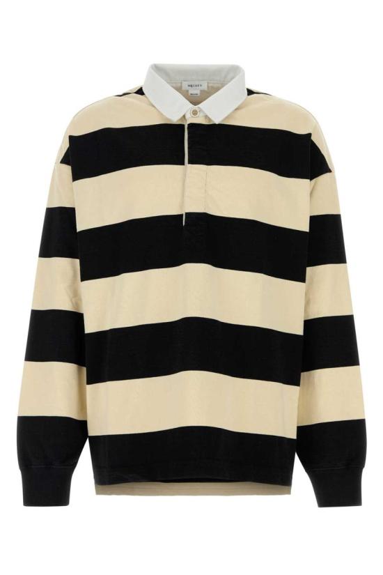 25SS 알렉산더 맥퀸 폴로 티셔츠 809764QXABW 1080 Black