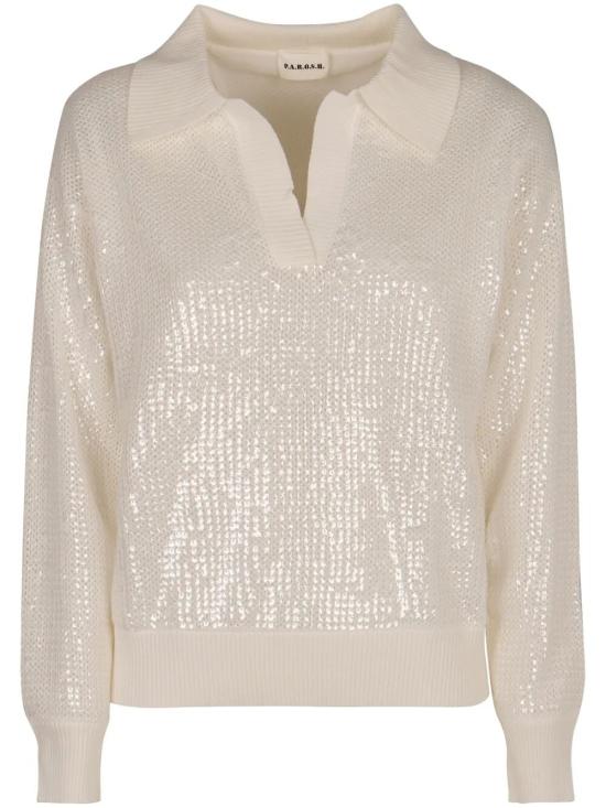 25SS 파로쉬 스웨터 D540858 COBALTO 002 CREAM