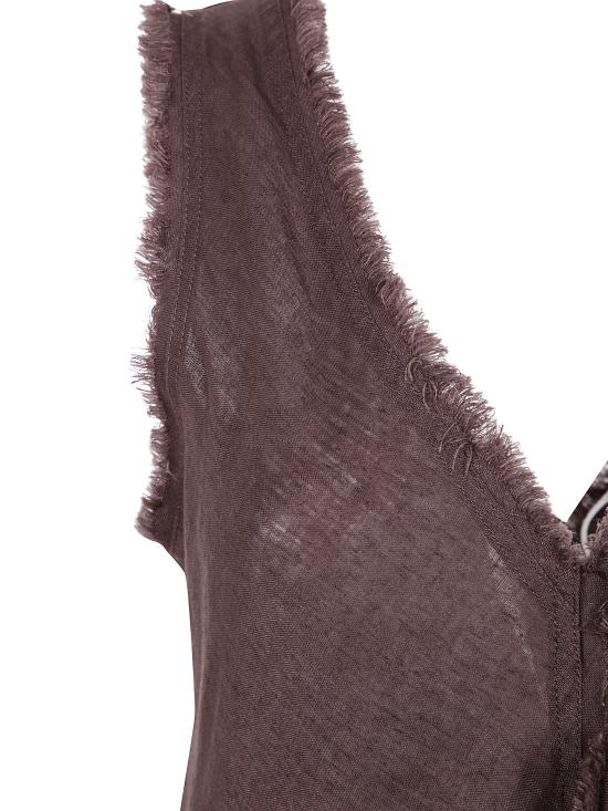 25SS 파로쉬 롱 원피스 D722502 BEACH25 008 BROWN - PAROSH