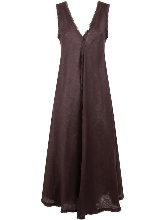 25SS 파로쉬 롱 원피스 D722502 BEACH25 008 BROWN - PAROSH