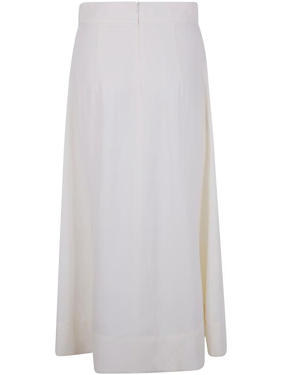 25SS 파로쉬 미디 스커트 D620484 RAISA25 002 CREAM - PAROSH