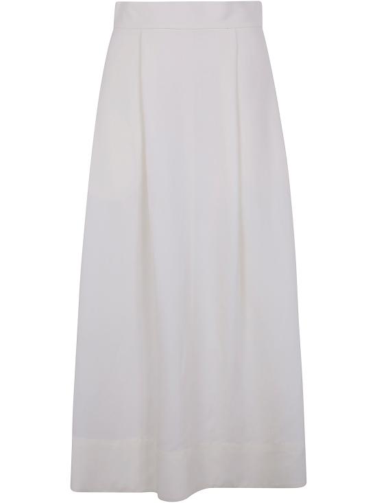 25SS 파로쉬 미디 스커트 D620484 RAISA25 002 CREAM - PAROSH