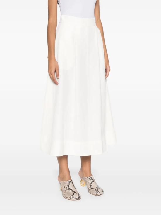 25SS 파로쉬 미디 스커트 D620484 RAISA25 002 CREAM - PAROSH