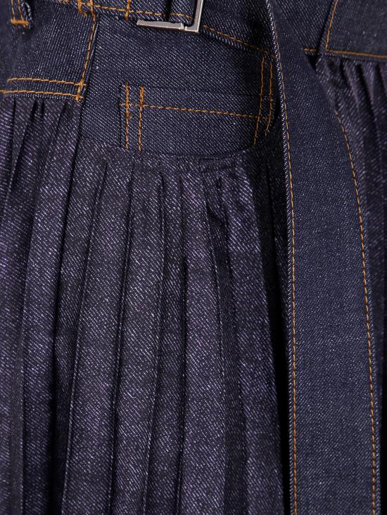 25SS 사카이 스커트 25 07718 499 INDIGO - SACAI