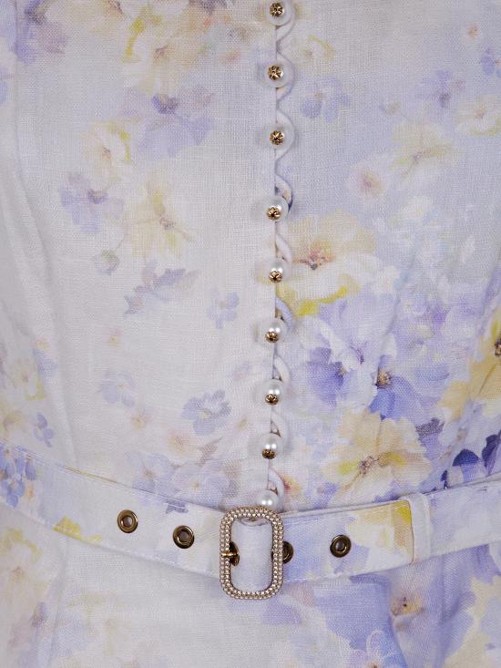25SS 짐머만 숏 원피스 9142DR251 LIF LILAC FLORAL - ZIMMERMANN
