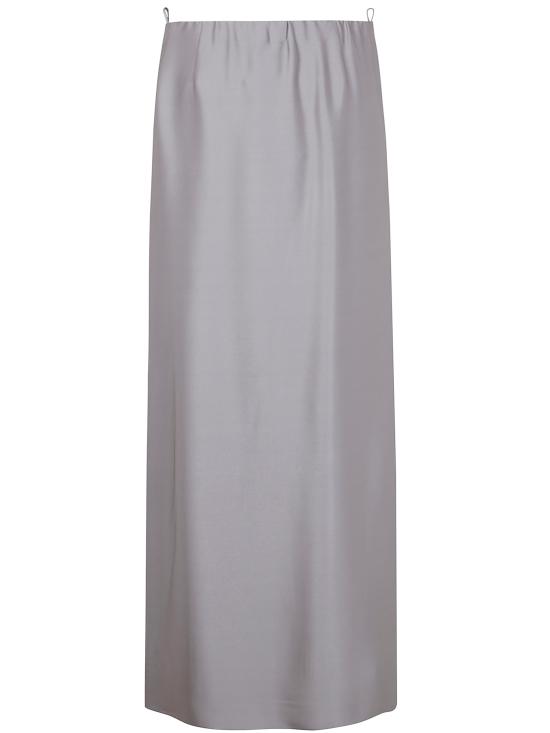 25SS 조르지오 아르마니 롱 스커트 GW000806 TE10101 U8045 STONE - GIORGIO ARMANI