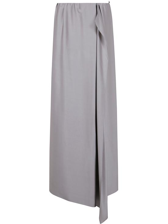 25SS 조르지오 아르마니 롱 스커트 GW000806 TE10101 U8045 STONE