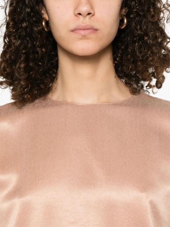 25SS 조르지오 아르마니 블라우스 GW000790 TE13750 U6090 RED CLAY - GIORGIO ARMANI