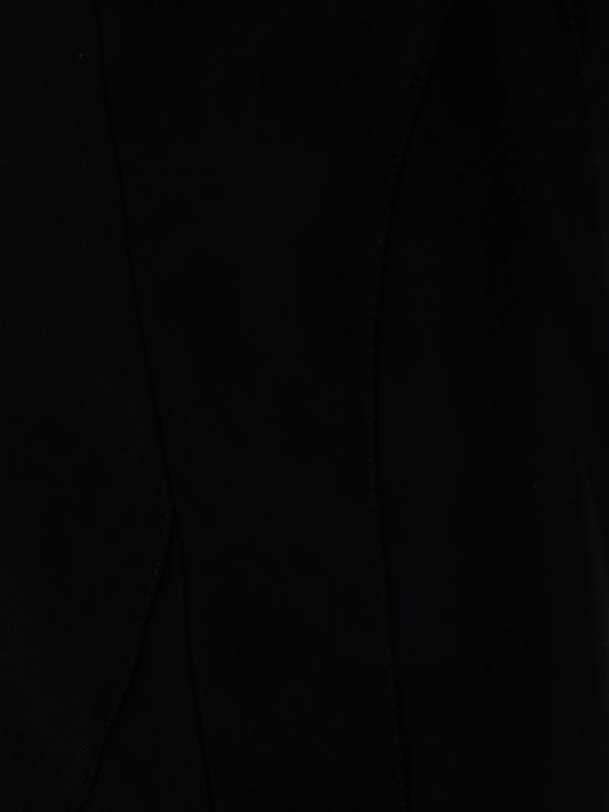 25SS 뮈글러 미디 스커트 25P1JU0542196 1999 BLACK - MUGLER