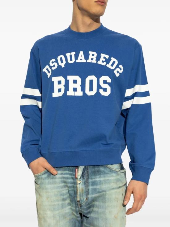  디스퀘어드2 긴팔 티셔츠 S71GD1549S23851 blue - DSQUARED2