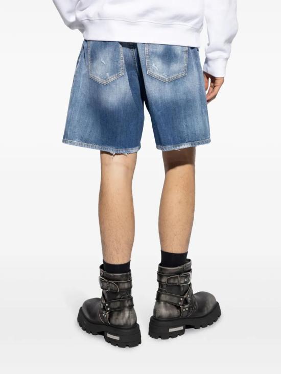  디스퀘어드2 데님 숏팬츠 S74MU0855S30309 blue - DSQUARED2