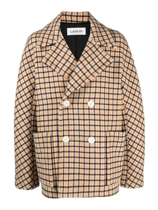  랑방 코트 RMOU00075759A236090 Brown