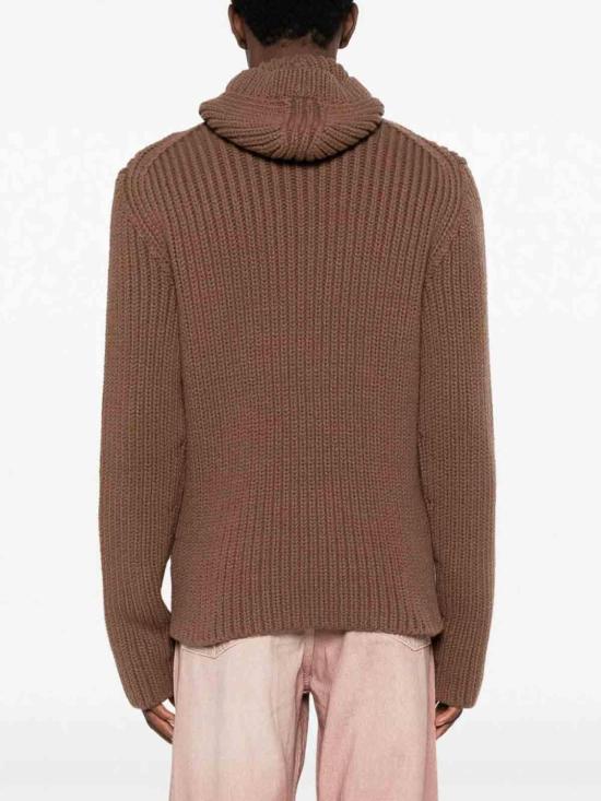  랑방 후드 티셔츠 RMPO0028K012H23651 Brown - LANVIN
