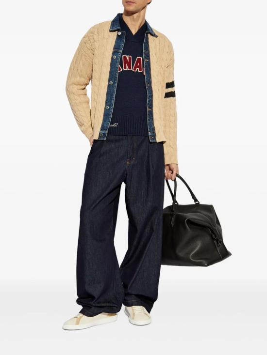  디스퀘어드2 스웨터 S74HA1512D13094 navy - DSQUARED2