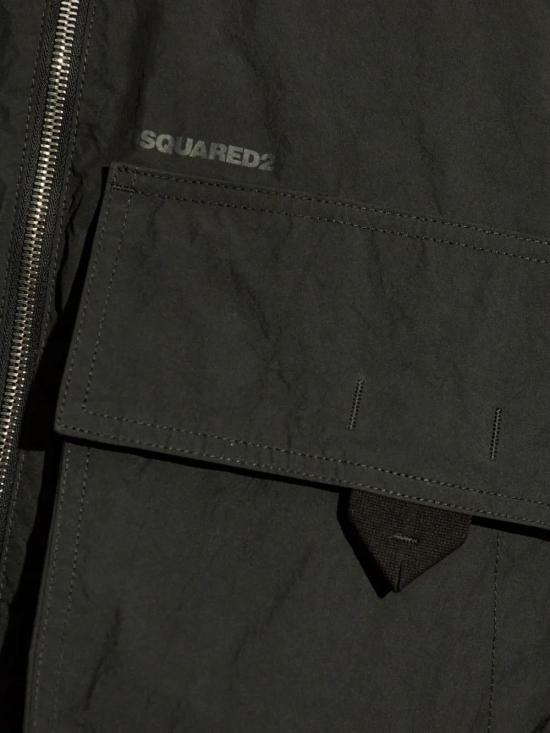  디스퀘어드2 봄버 자켓 S74AM1568S78520 black - DSQUARED2