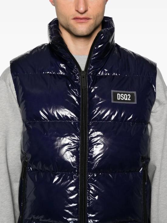  디스퀘어드2 베스트 S74FB0317S54056 navy - DSQUARED2