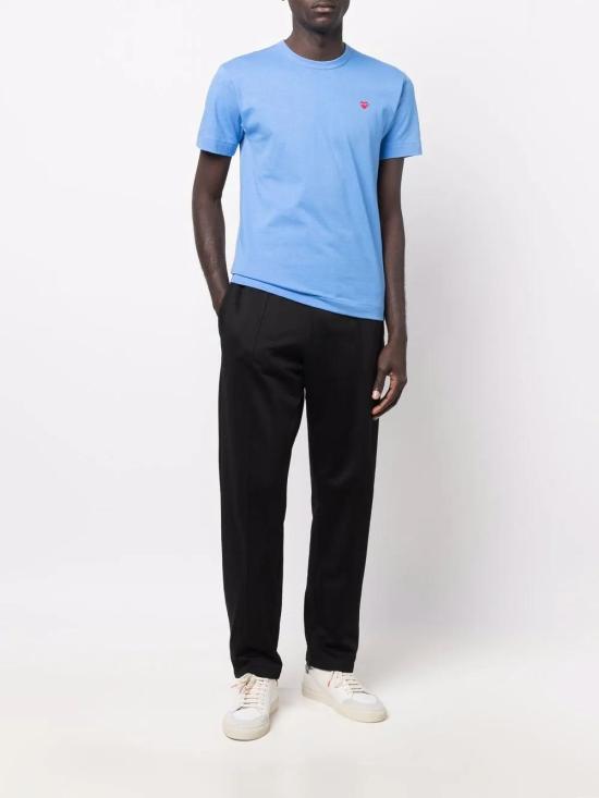  꼼데가르송 반팔 티셔츠 P1T314 blue - COMME DES GARCONS