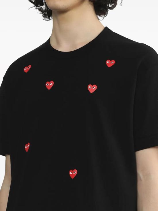  꼼데가르송 반팔 티셔츠 P1T338 black - COMME DES GARCONS
