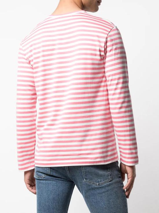  꼼데가르송 긴팔 티셔츠 P1T278051 pink - COMME DES GARCONS