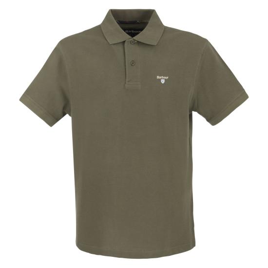 26SS 바버 폴로 티셔츠 MML0012 OLIVE GREEN