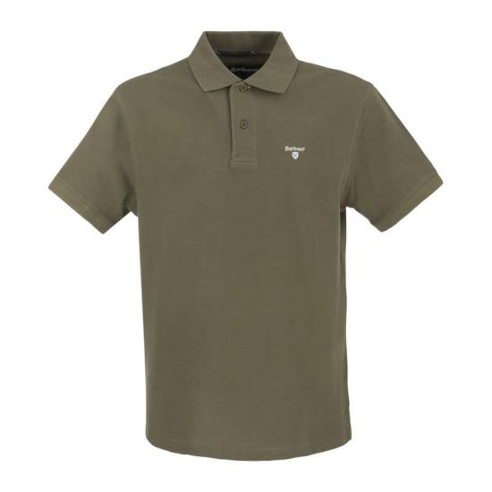 26SS 바버 폴로 티셔츠 MML0012 MML OLIVE GREEN
