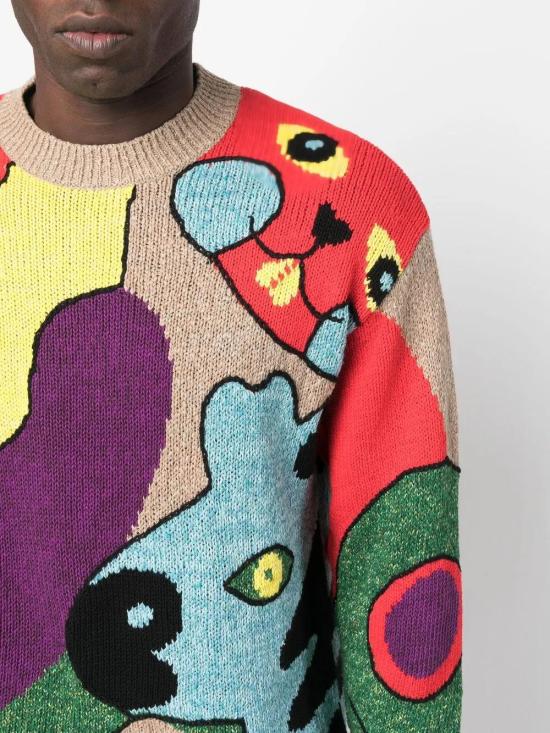  겐조 스웨터 FD55PU3653CF multicolour - KENZO