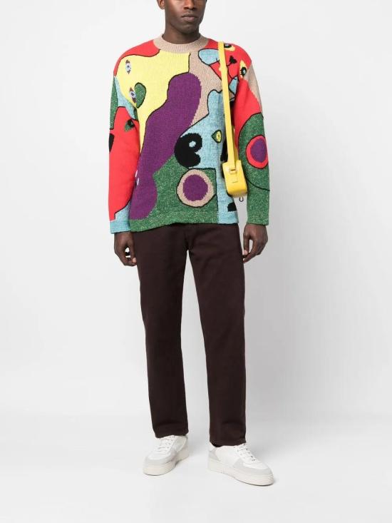  겐조 스웨터 FD55PU3653CF multicolour - KENZO