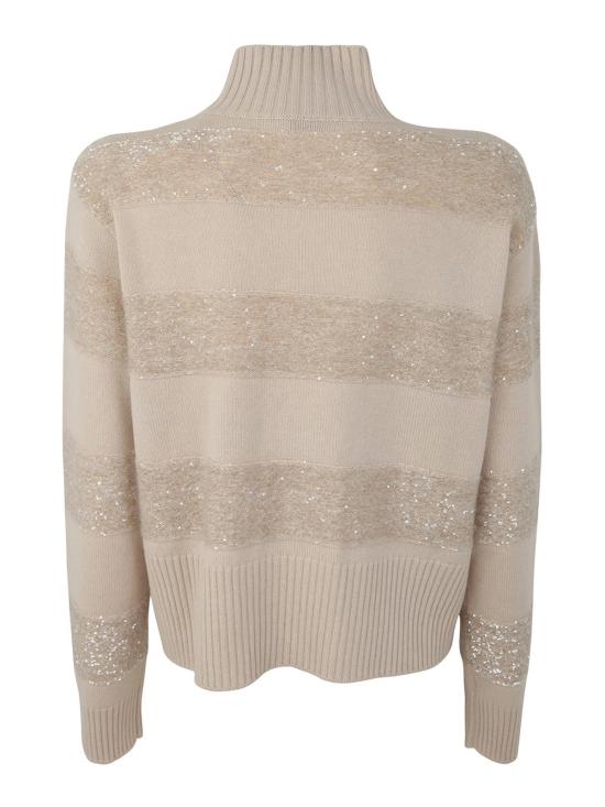  브루넬로 쿠치넬리 터틀넥 M16702104CLS40 Brown - BRUNELLO CUCINELLI