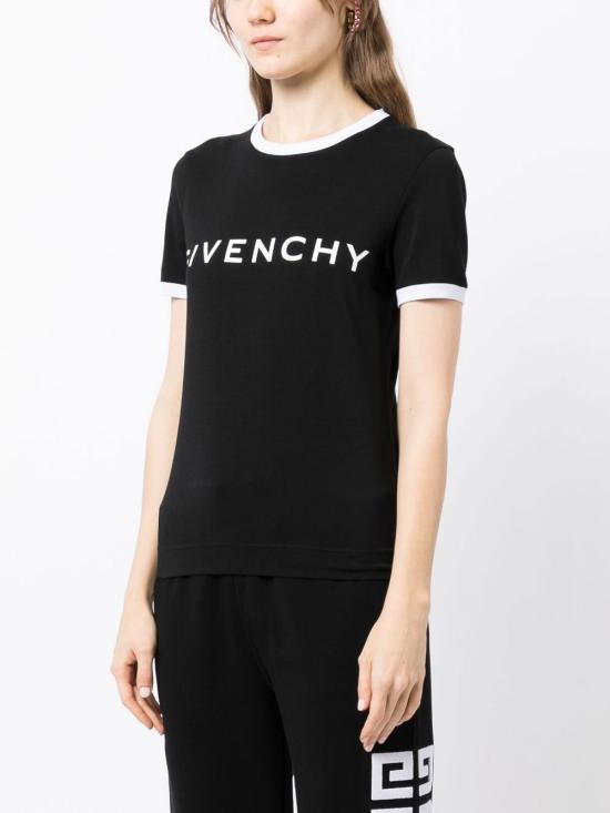 25SS 지방시 반팔 티셔츠 BW70BF3YAC 004 Black - GIVENCHY