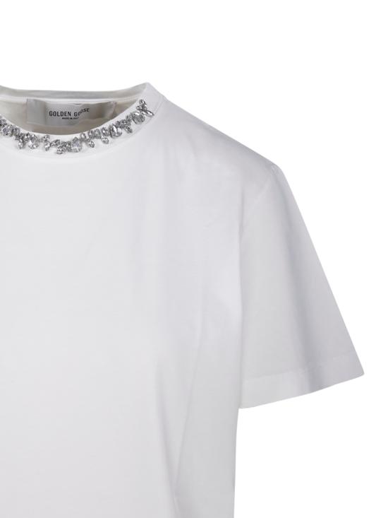 25SS 골든구스 탑 GWP01220 P000673 10363 VINTAGE WHITE - GOLDEN GOOSE