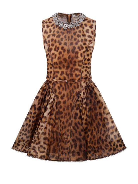 25SS 짐머만 숏 원피스 2150DR251 LEOPARD