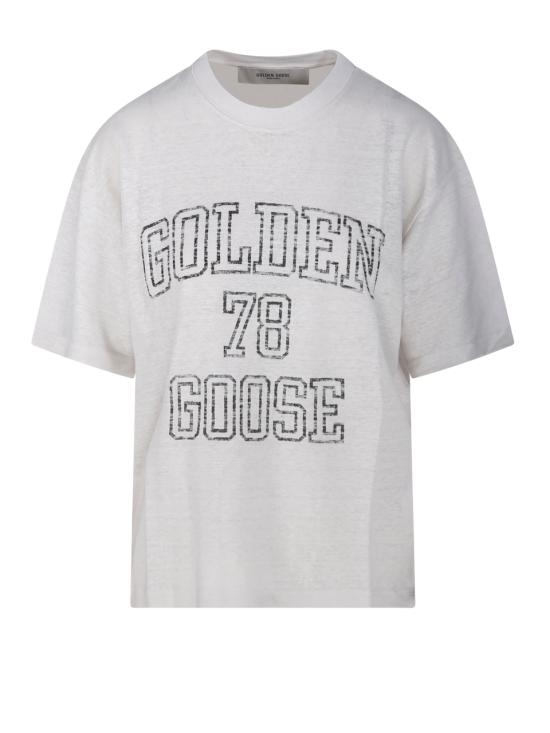 25SS 골든구스 탑 GWP01874 P001891 11421 HERITAGE WHITE BLACK