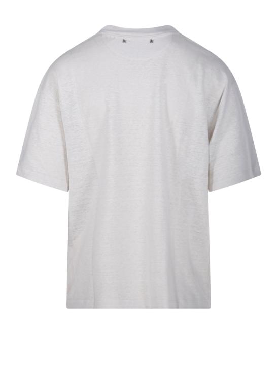 25SS 골든구스 탑 GWP01874 P001891 11421 HERITAGE WHITE BLACK - GOLDEN GOOSE