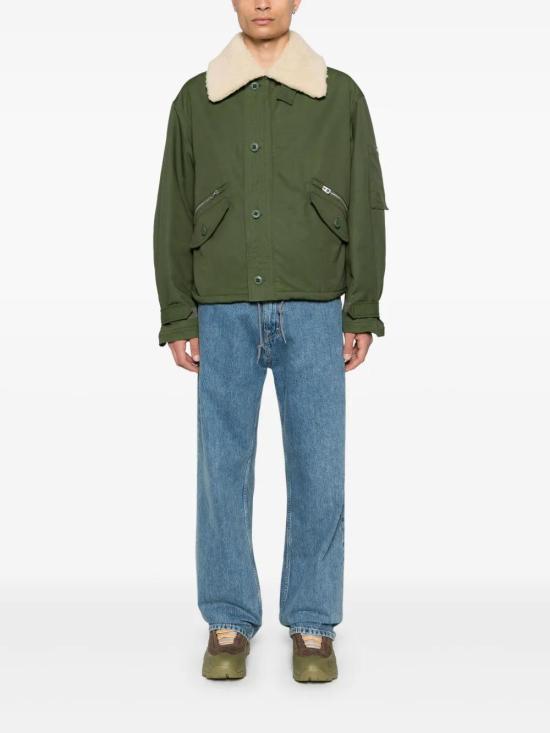  겐조 자켓 FE65BL1499OB dark green - KENZO