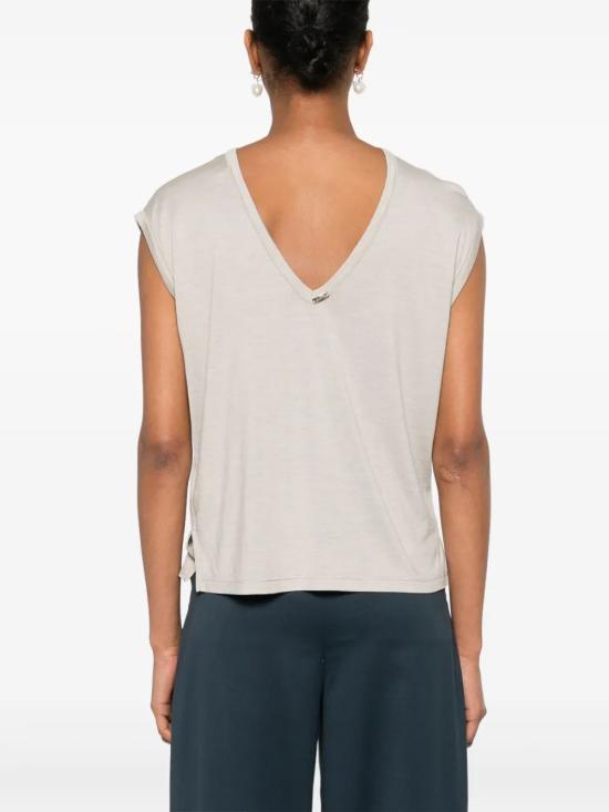 25SS 에르노 민소매 티셔츠 JG000263D52099 1985 CHANTILLY - HERNO