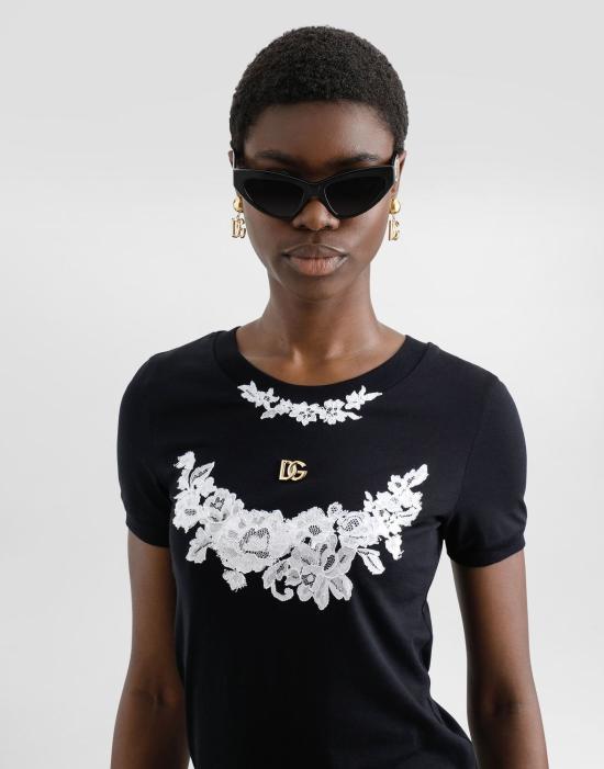 25SS 돌체앤가바나 반팔 티셔츠 F8N08TGDCTJ N0000 - DOLCE & GABBANA