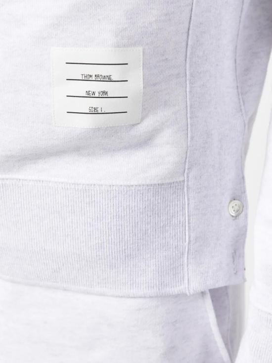  톰브라운 엔지니어드 4-바  스웨터 MJT021H00535 white - THOM BROWNE