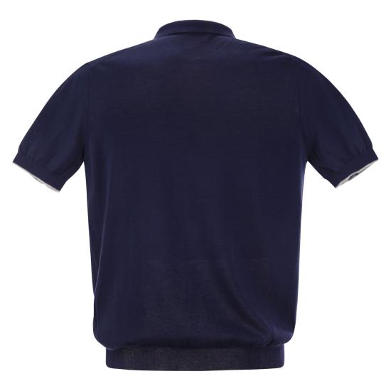 25SS 페이 폴로 티셔츠 NMMC1501740VHY NIGHT BLUE - FAY