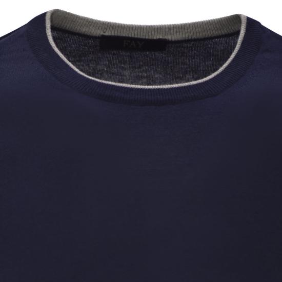 25SS 페이 스웨터 NMMC1501730VHY NIGHT BLUE - FAY